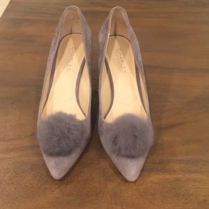 Charles by Charles David gray pom heels